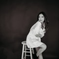 Sitting Poses on a Chair or Stool for Boudoir Photography in San Francisco